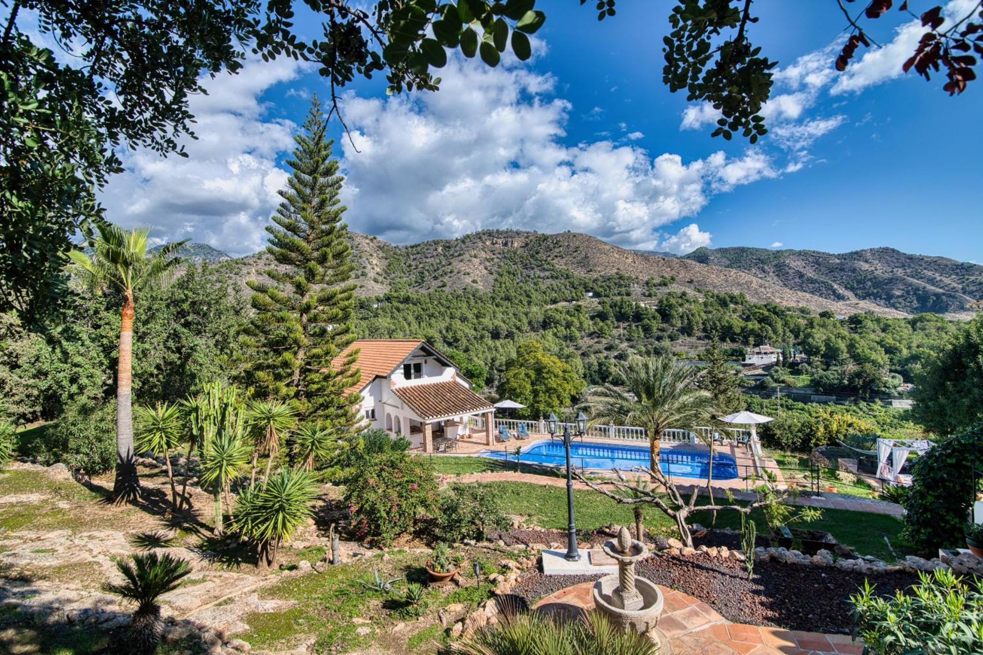 Villa Morera Bed & Breakfast Frigiliana Buitenkant foto