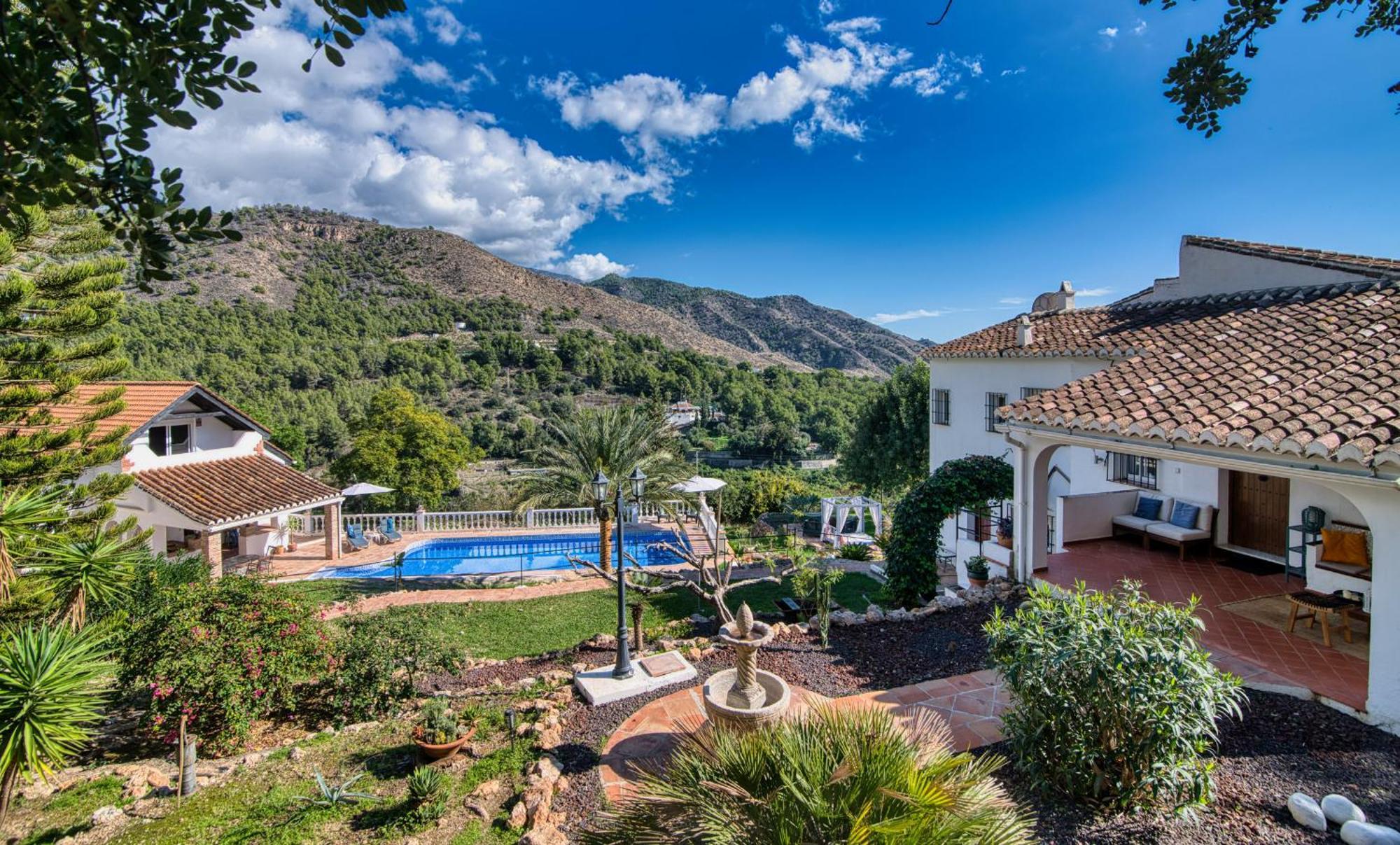 Villa Morera Bed & Breakfast Frigiliana Buitenkant foto