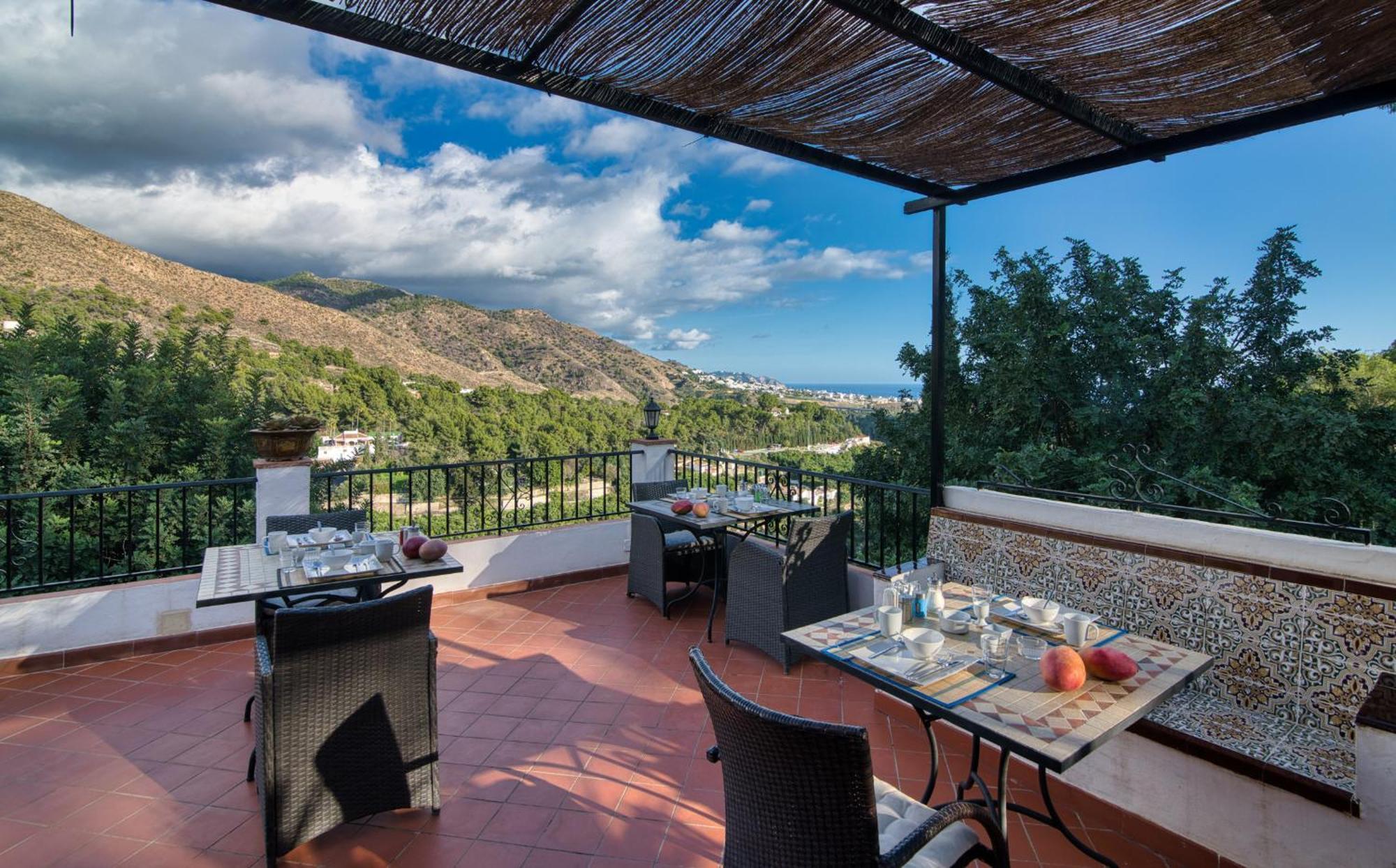 Villa Morera Bed & Breakfast Frigiliana Buitenkant foto