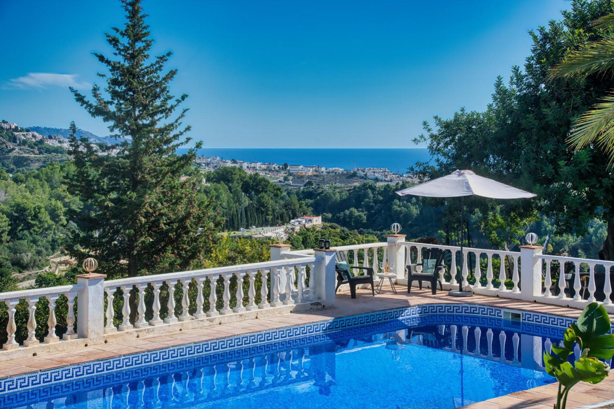 Villa Morera Bed & Breakfast Frigiliana Buitenkant foto