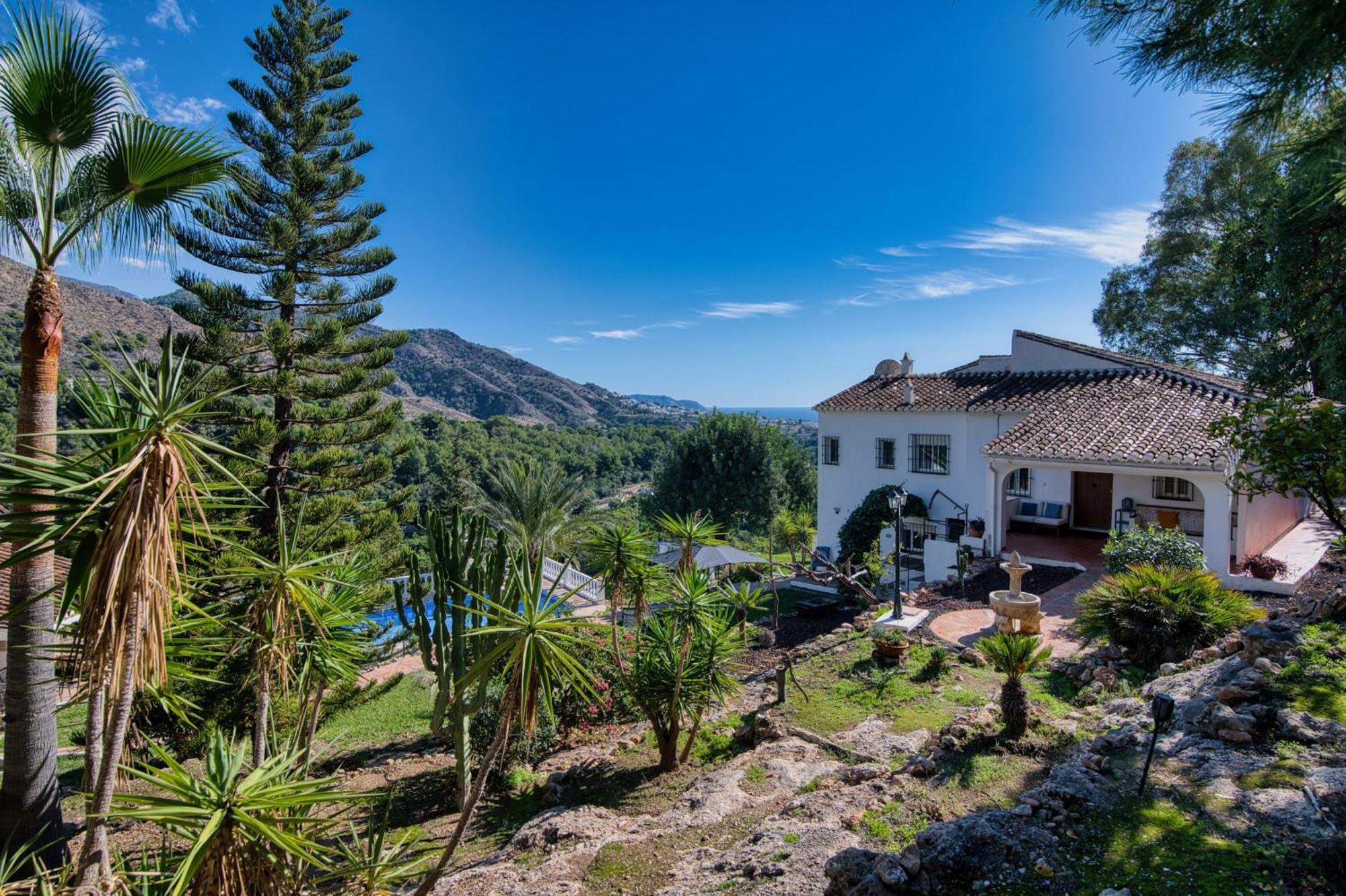 Villa Morera Bed & Breakfast Frigiliana Buitenkant foto