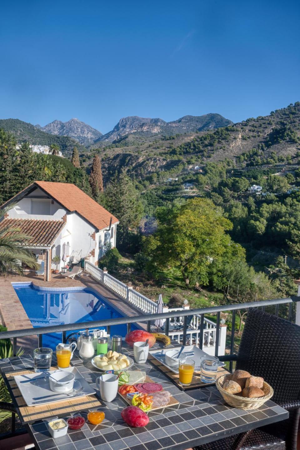 Villa Morera Bed & Breakfast Frigiliana Buitenkant foto