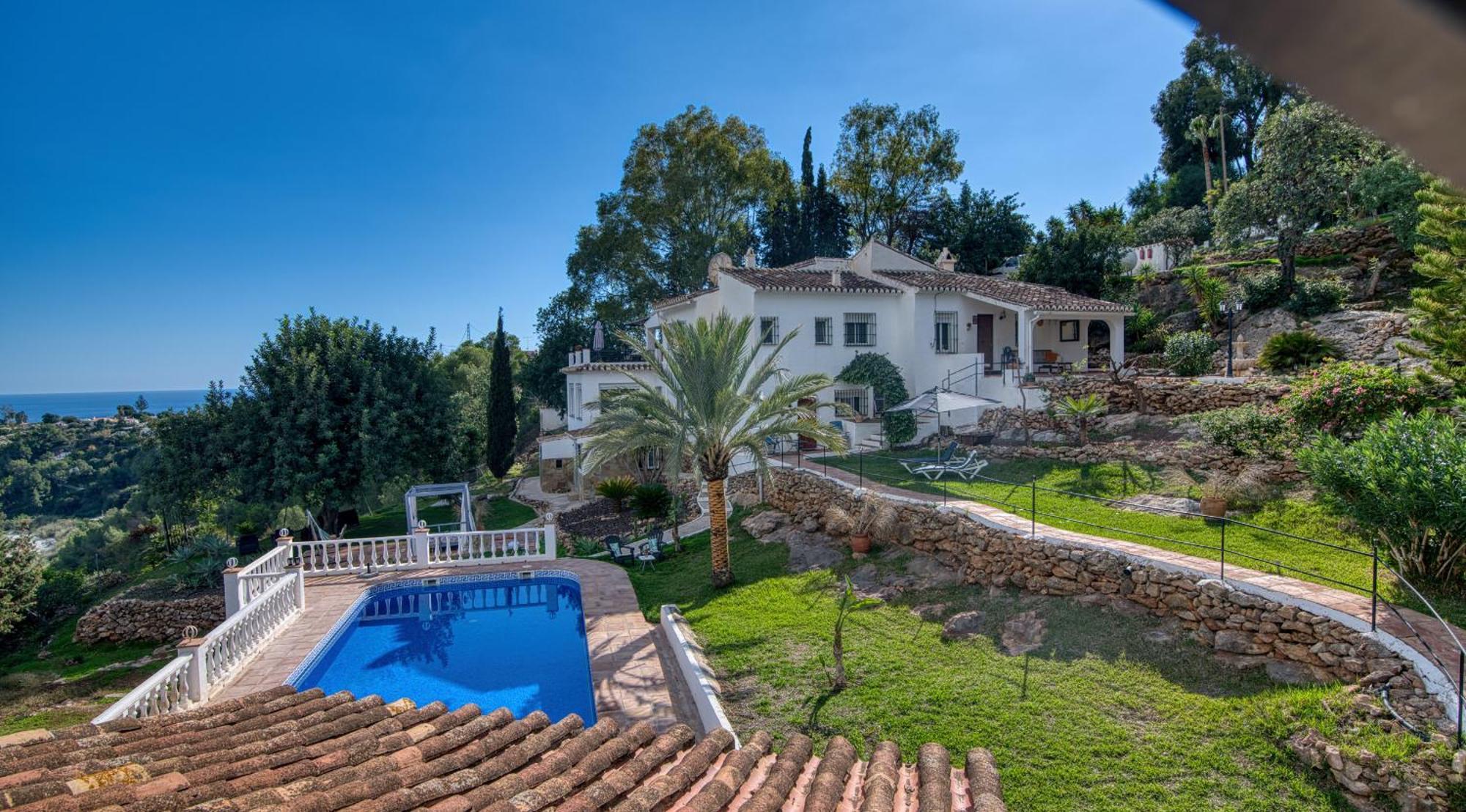 Villa Morera Bed & Breakfast Frigiliana Buitenkant foto