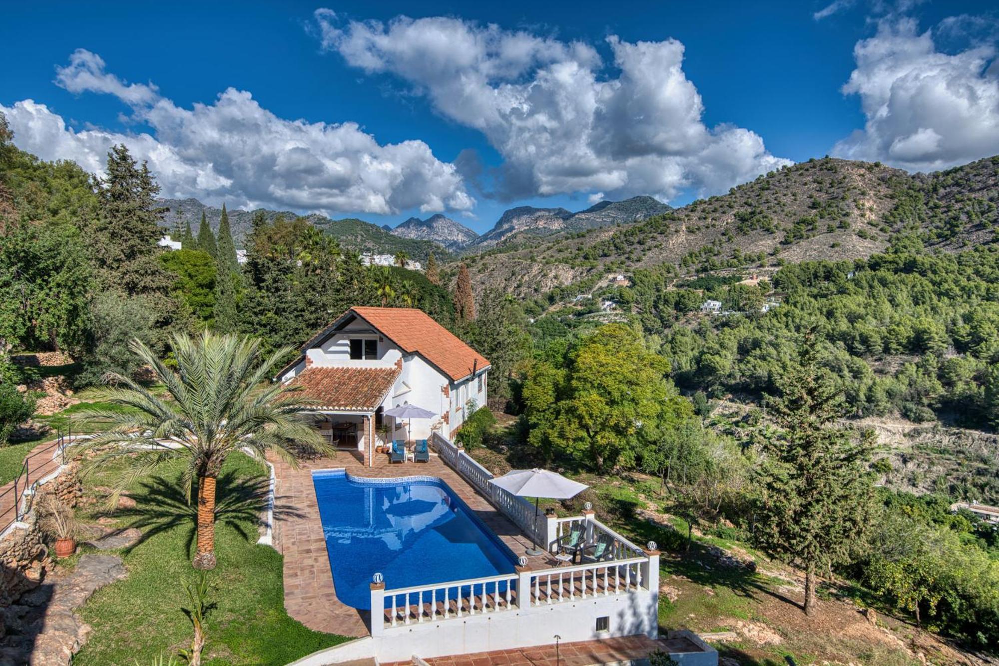 Villa Morera Bed & Breakfast Frigiliana Buitenkant foto