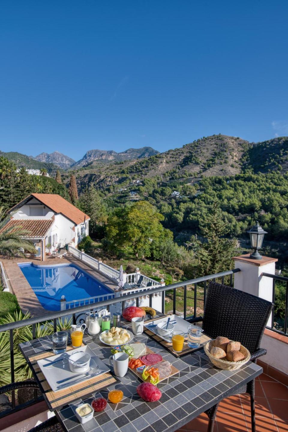 Villa Morera Bed & Breakfast Frigiliana Buitenkant foto